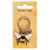 Modrwy Goriadau Gwenyn Enamel | Enamel Bee Keyring