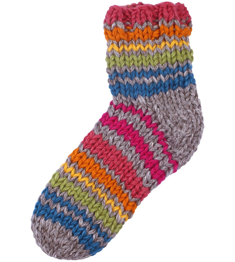 Sanau Soffa Pachamama | Pachamama Sofa Socks - Hexham Grey