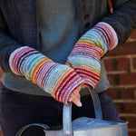 Cynheswyr Garddwn Pachamama | Pachamama Wristwarmer - Hoxton Stripe