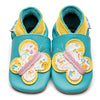 Esgidiau Inch Pili Pala | Retro Butterfly Inch Blue Shoes