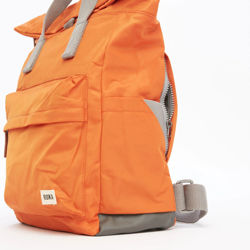 Bag Roka | ROKA Canfield B Medium Sustainable - Burnt Orange (Nylon)