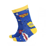 Sanau Bambŵ Dynion - Arwr | Mens Bamboo Socks - Super Hero