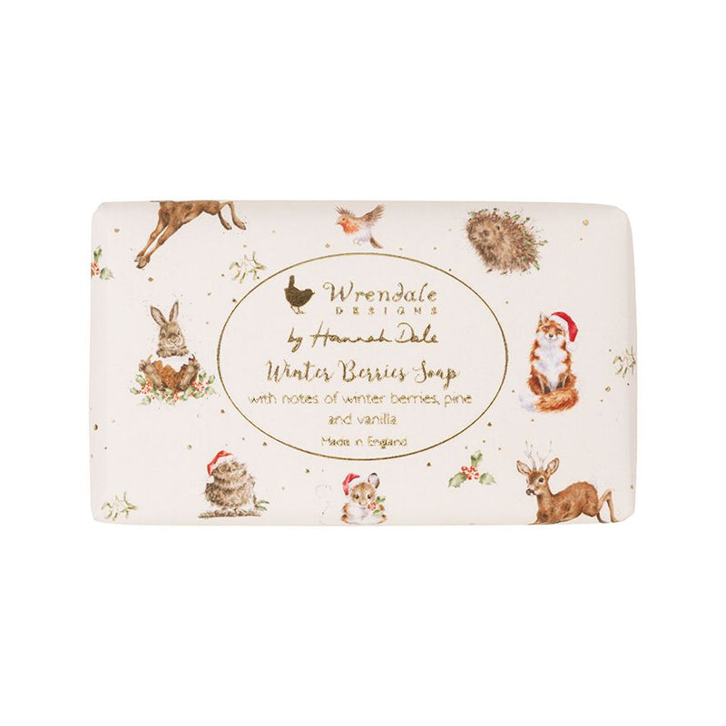 Bar Sebon | Wrendale Soap Bar - Winter Berries (Woodlanders)